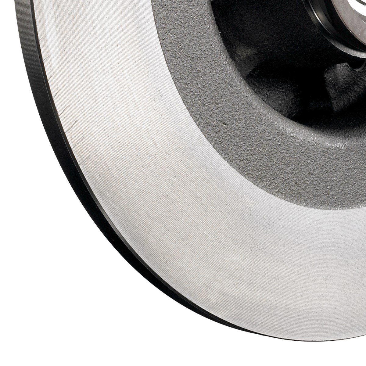 Bremsscheibe mit Radlager - Detailansicht