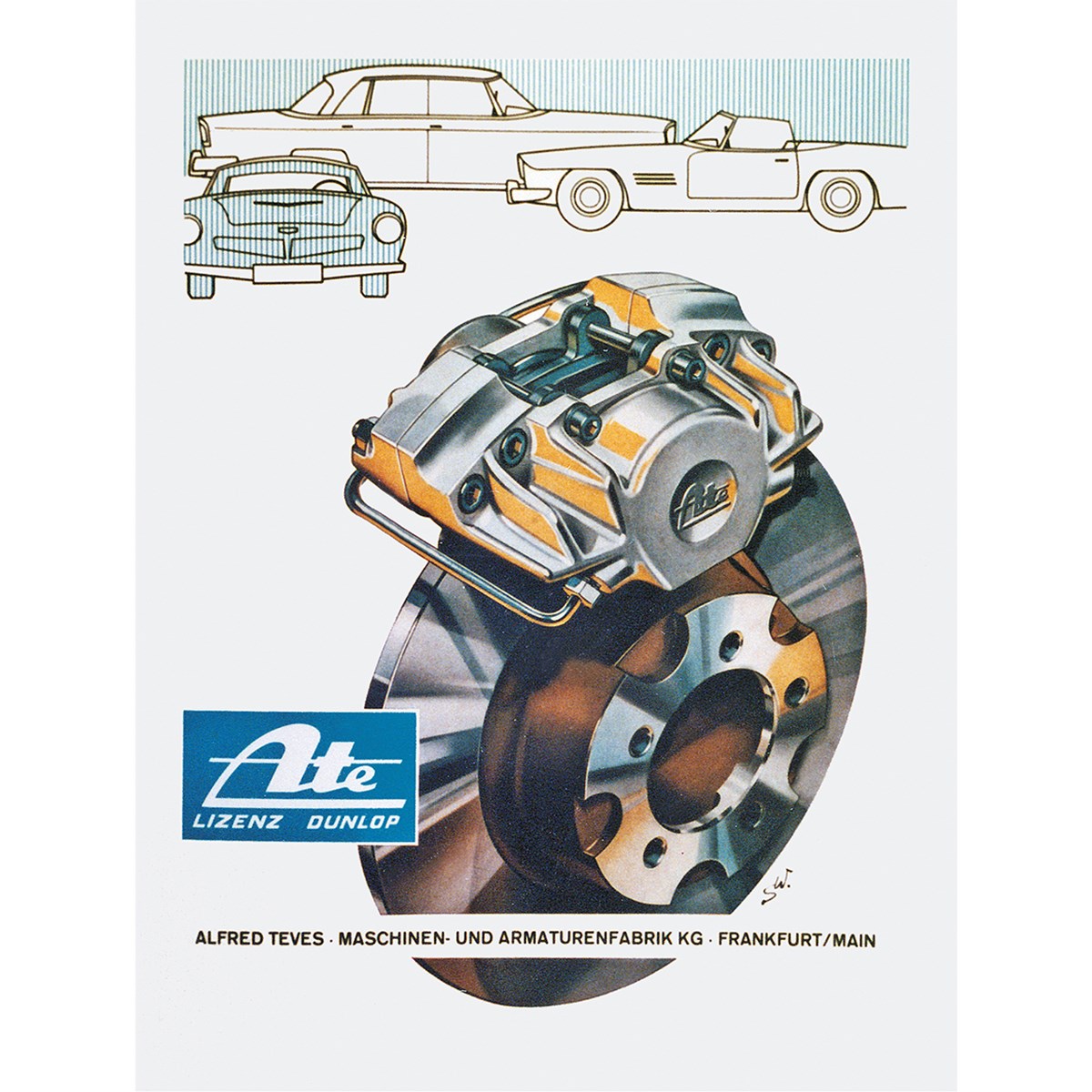 Poster Scheibenbremse